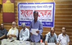 জৈন্তাপুরে মন্দিরের জমি দখল ও পূজারীকে হুমকির অভিযোগ