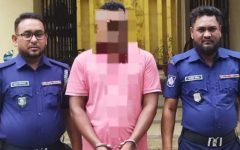 গোয়াইনঘাটে পুলিশি অভিযানে মানবপাচারকারী গ্রেফতার