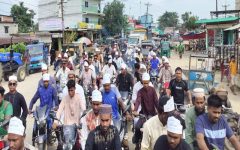 দরুদ-সালামের ধ্বনিতে মুখরিত কোম্পানীগঞ্জ, ঈদে মিলাদুন্নবীর র‍্যালির প্রচারে মিছিল