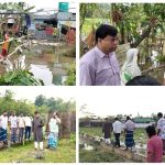 জৈন্তাপুরে জলাবদ্ধতায় পানিবন্দী শতাধিক পরিবার, স্থায়ী সমাধানের অপেক্ষায় এলাকাবাসী