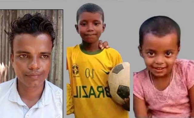 দিরাইয়ে দুই শিশু সন্তান খুনের অভিযোগ, বাবার দেওয়া তথ্যেই মিলল লাশ