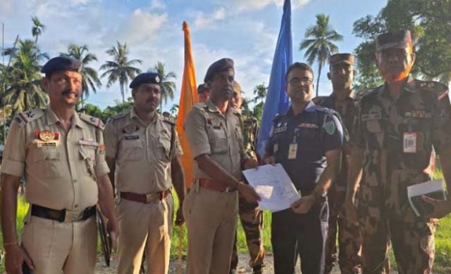 কুলাউড়া সীমান্তে বিএসএফের গুলিতে নিহত তরুণের লাশ ৩৯ ঘণ্টা পর হস্তান্তর