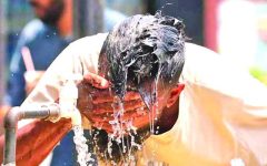 তাপে পুড়ছে সিলেট, নেই স্বস্তি