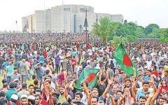 জুলাই গণঅভ্যুত্থান দিবস আজ