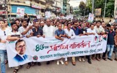 রাজপথে অগ্রণী ভূমিকা রাখছে স্বেচ্ছাসেবক দল: আব্দুল কাইয়ুম চৌধুরী