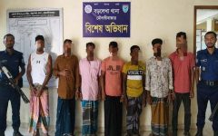 বড়লেখায় সাজাপ্রাপ্ত আসামি ও মোটরসাইকেল চোরসহ গ্রেপ্তার ৭
