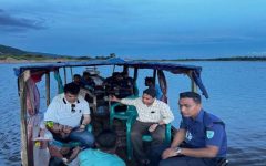 বিছনাকান্দিতে প্রশাসনের অভিযান; ৬ নৌকা ধ্বংস, একজনকে কারাদণ্ড