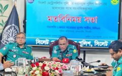 সিলেটে মাদক, জুয়া ও কিশোর গ্যাংয়ের বিরুদ্ধে ঘোষণা যুদ্ধ নতুন পুলিশ কমিশনারের
