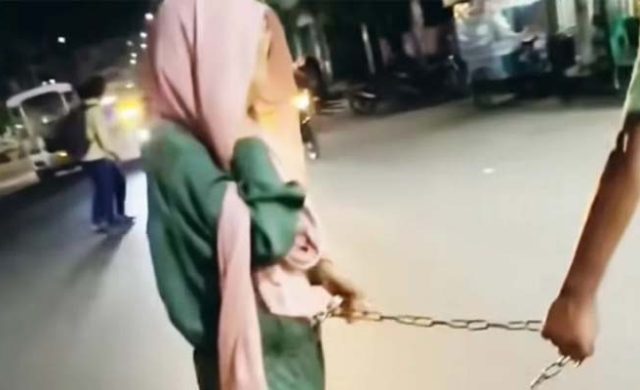 সিলেটে কিশোরীর কোমরে শিকল বেঁধে রাস্তায় নির্যাতন, আটক ৩