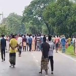শান্তিগঞ্জে মহাসড়কে সংঘর্ষ, আহত ৯
