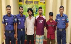 শ্রীমঙ্গলে কিশোরী গৃহপরিচারিকাকে অপহরণের পর গণধর্ষণ , গ্রেপ্তার ৩