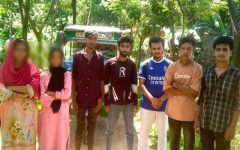 ভারতে চাকরির প্রলোভনে গোয়াইনঘাট সীমান্তে দুই নারীসহ আটক ৭