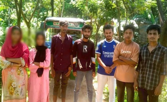 ভারতে চাকরির প্রলোভনে গোয়াইনঘাট সীমান্তে দুই নারীসহ আটক ৭