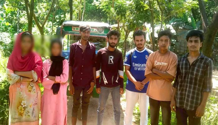 ভারতে চাকরির প্রলোভনে গোয়াইনঘাট সীমান্তে দুই নারীসহ আটক ৭