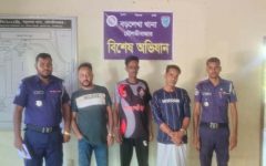 বড়লেখায় মাদকসহ গ্রেপ্তার ৩, মোবাইল কোর্টে সাজা ৩ জনের