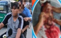 সুনামগঞ্জে কিশোর গ্যাংয়ের হামলায় ছেলেকে বাঁচাতে গিয়ে পিতা রক্তাক্ত