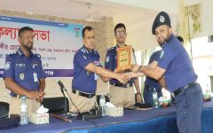 সুনামগঞ্জের শ্রেষ্ঠ ওসি ছাতকের মিজানুর রহমান