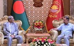 রাষ্ট্রপতির সঙ্গে প্রধানমন্ত্রীর সৌজন্য সাক্ষাৎ