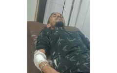 বিশ্বনাথে নিষিদ্ধ ছাত্রলীগ নেতার হামলায় আহত ছাত্রদল নেতা বকুল, ছাত্রদলের বিক্ষোভ মিছিল