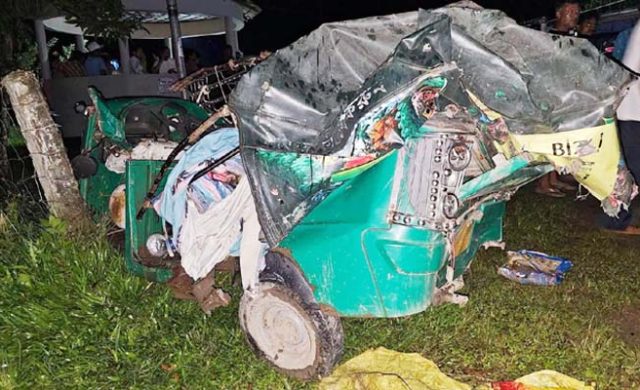 শ্রীমঙ্গলে সড়ক দুর্ঘটনায় প্রাণ গেল ৩ যাত্রীর