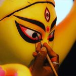 মহালয়ায় দেবীপক্ষের সূচনা, সিলেটের মণ্ডপে মণ্ডপে শুরু পূজার প্রস্তুতি