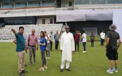 বিশ্বকাপের ভেন্যু দেখতে সিলেটে আইসিসির প্রতিনিধি দল