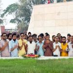 শহীদ জিয়া ও বেগম জিয়ার মাজারে সিলেট জেলা ও মহানগর যুবদলের শ্রদ্ধা
