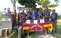 বিয়ানীবাজারে বিজিবির অভিযানে ইয়াবাসহ আটক ১, জব্দ ট্রাক্টর
