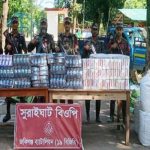 কানাইঘাট ও জৈন্তাপুরে বিপুল পরিমাণ ভারতীয় পণ্য উদ্ধার