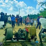 জাফলংয়ে টাস্কফোর্সের অভিযানে ২০টি পাথর উত্তোলনের মেশিন ধ্বংস